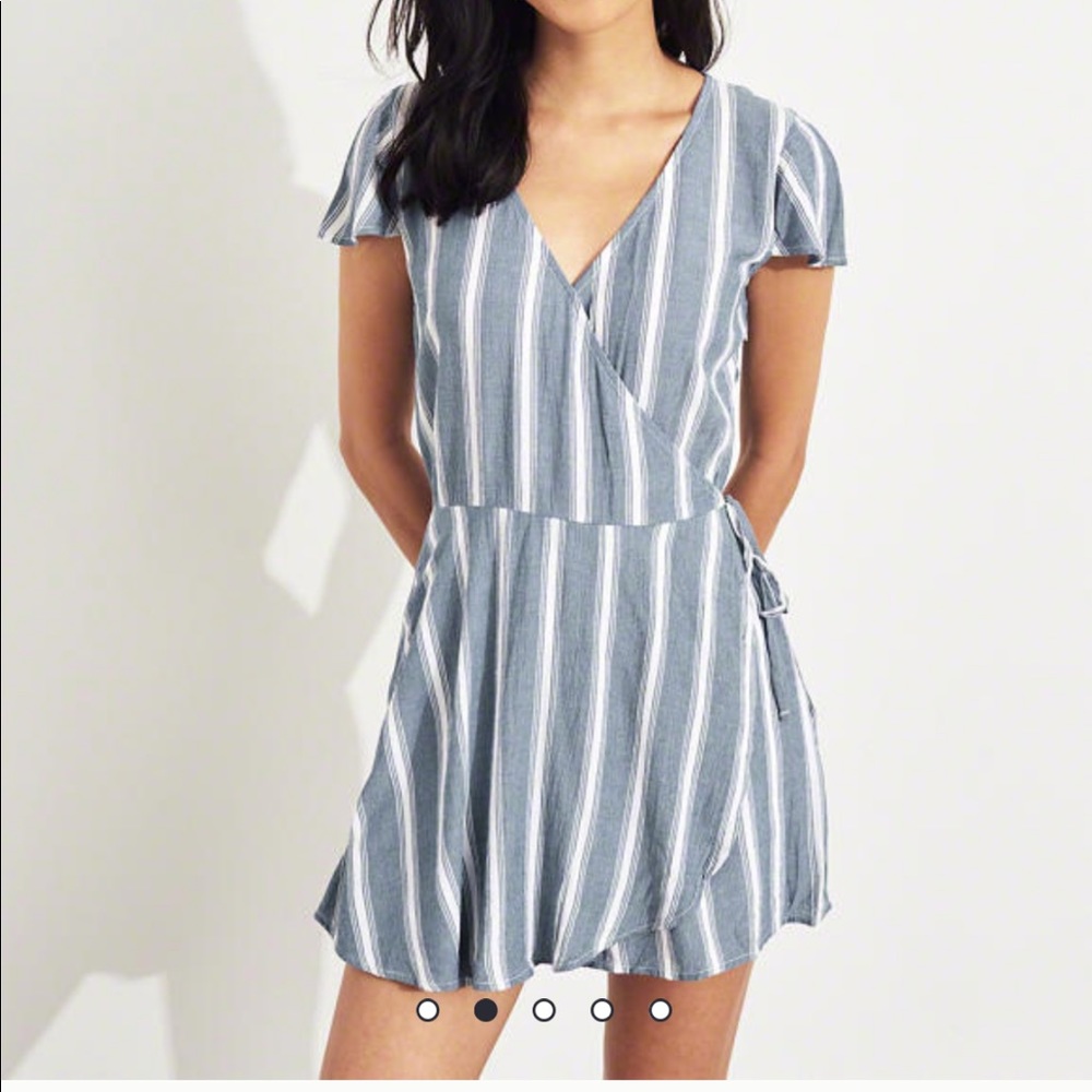 Hollister Twist Tie Romper
